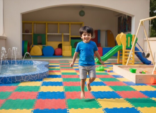 expansive play zones